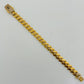 22KT Gold Mens 8" Bracelet 22.2GM