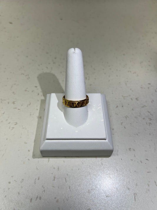 22KT GOLD MENSWEDBAND 6.8GM