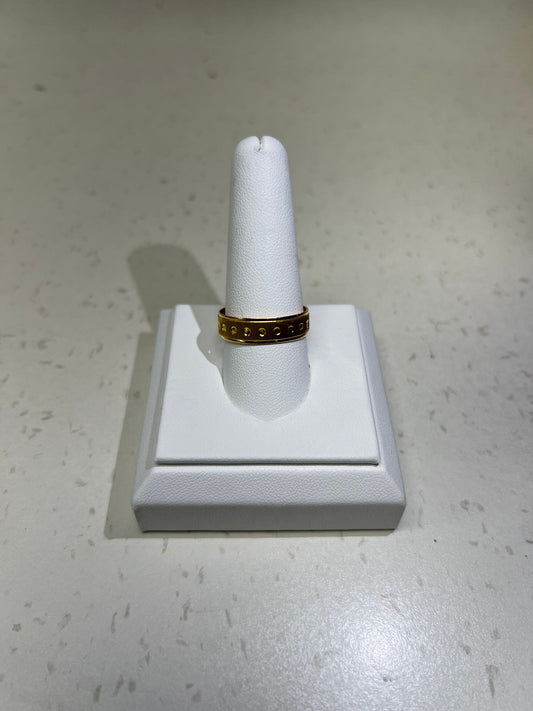 22KT GOLD MENSWEDBAND 3.4GM