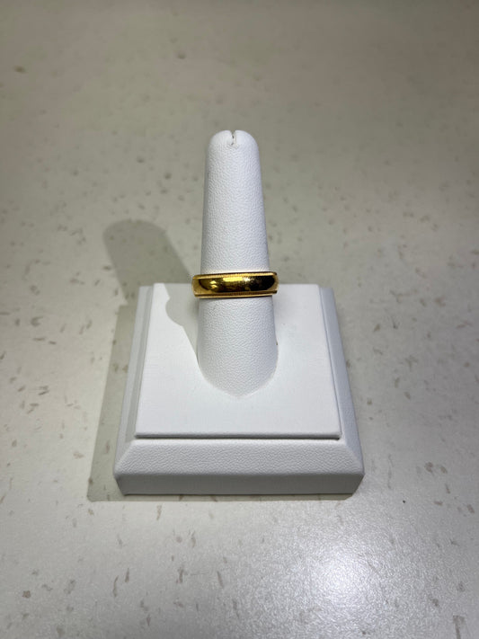 22KT GOLD MENSWEDBAND 10.8GM