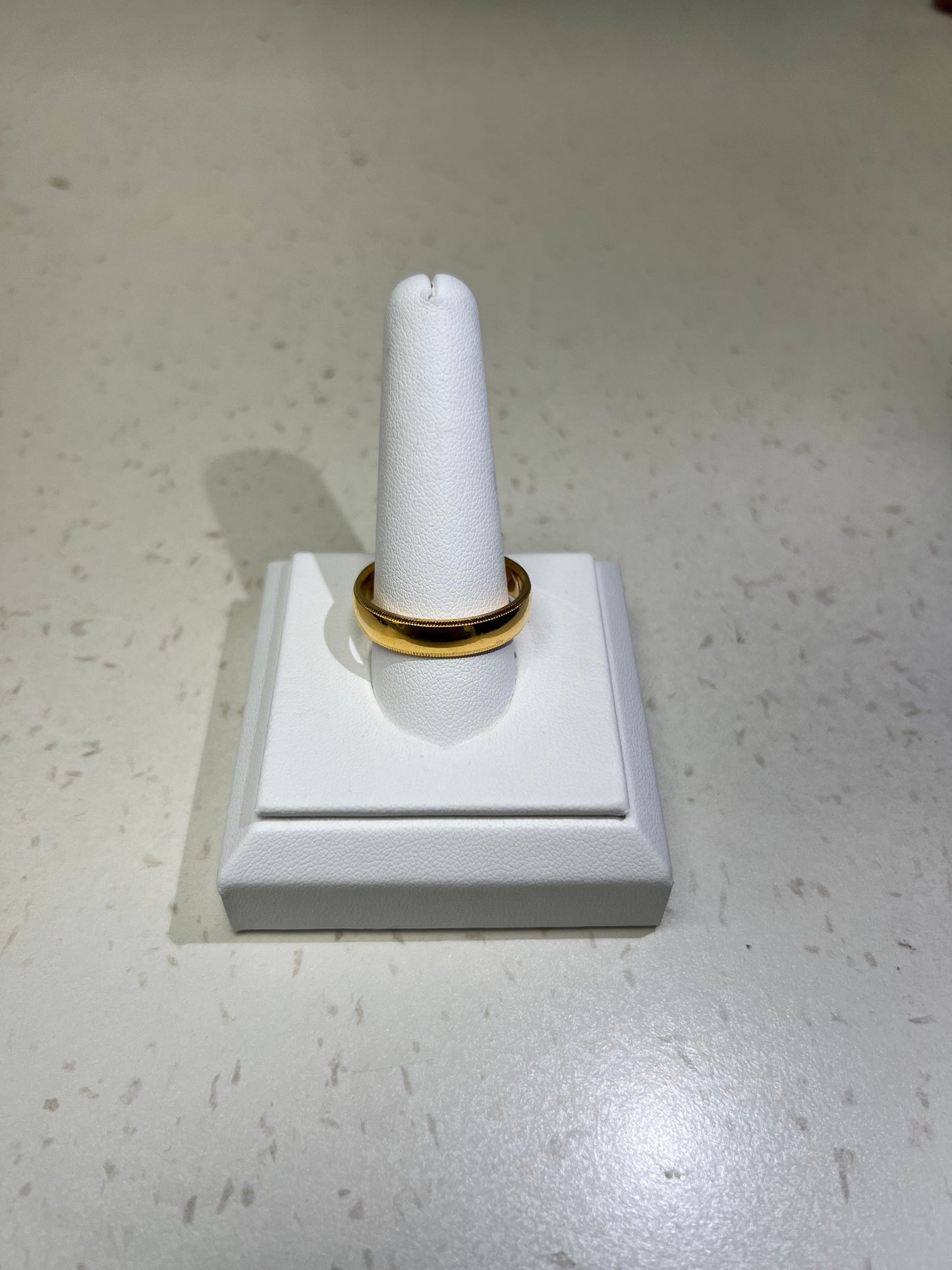 22KT GOLD MENSWEDBAND 9.6GM