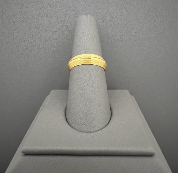 22KT MENS GOLD BAND 2.4GM