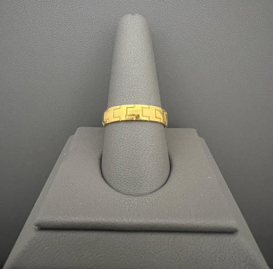 22KT MENS GOLD BAND 2.6GM