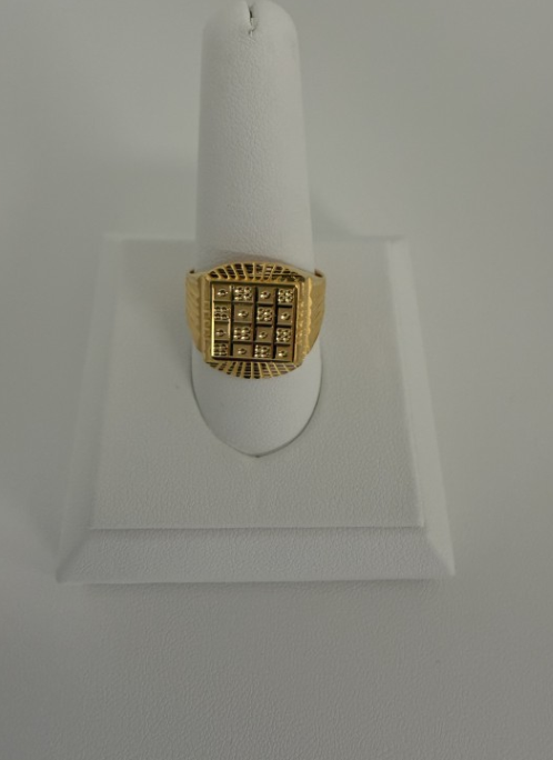 22KT GOLD MENS RING 6.2 GM