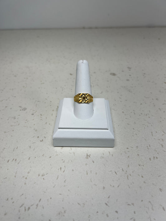 22K GOLD MENS RING 3.4 GM