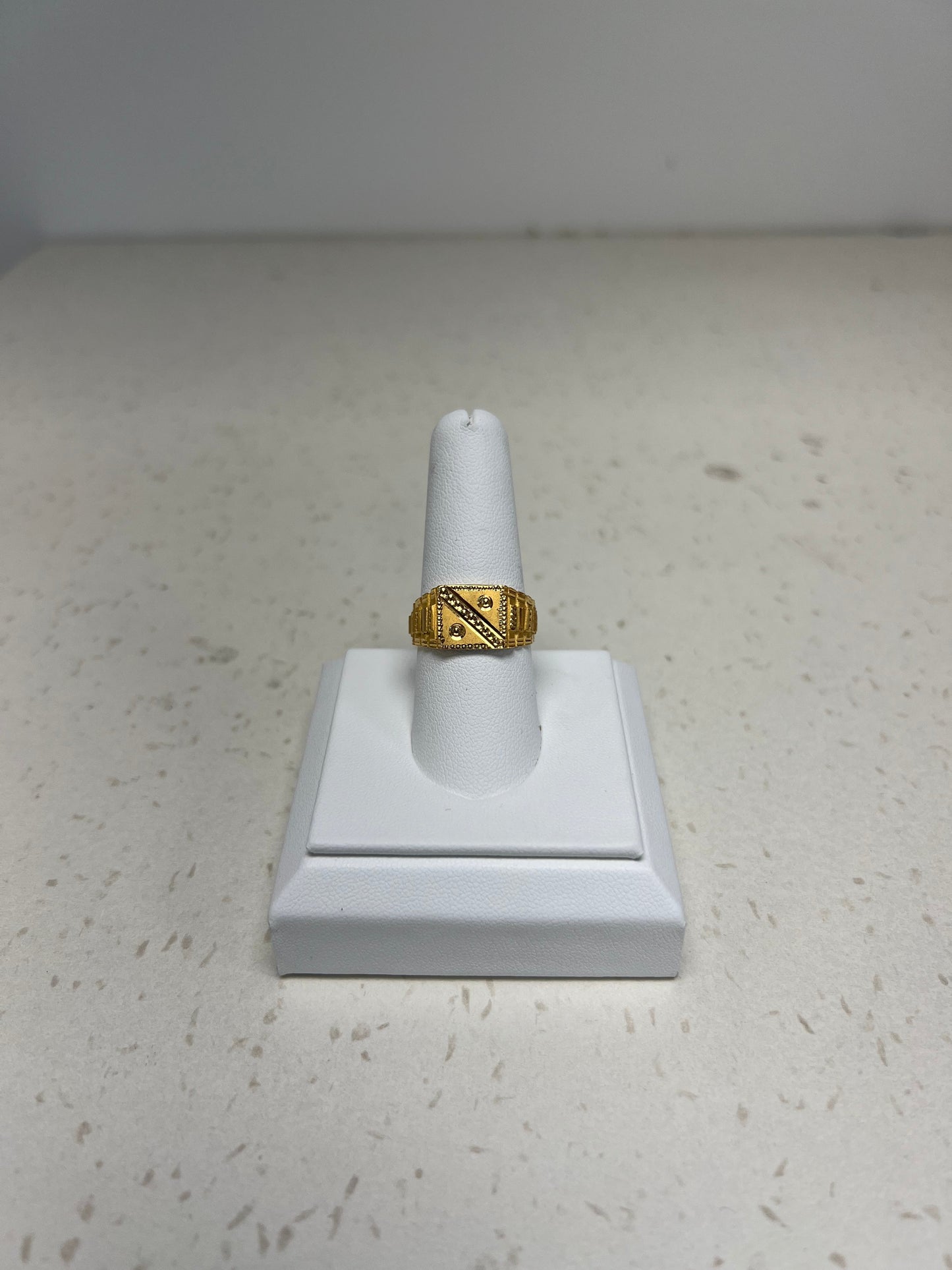 22K GOLD MENS RING 7.3 GM
