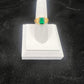 22KT Mens Ring With Green Stone 4 GM