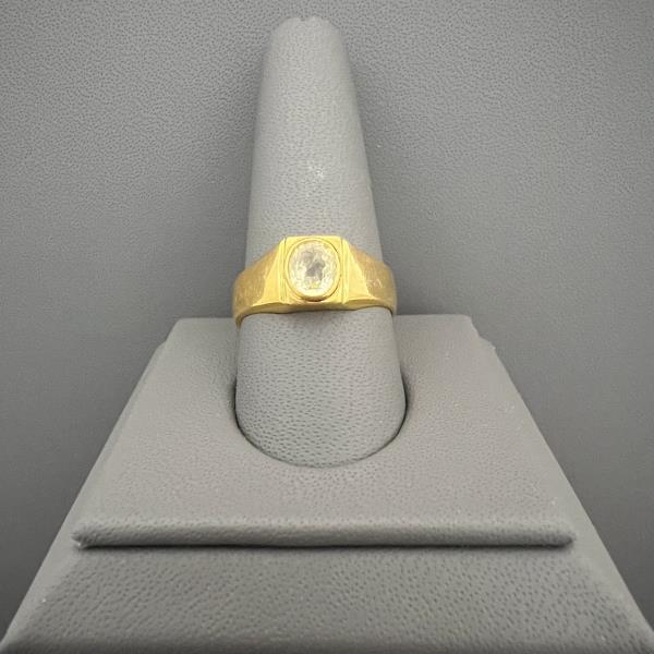 22KT GOLD PUKRAJ MENS RING 6.6GM