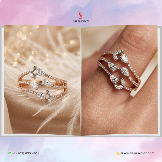 18KR DIAMOND RING GR WT: 2.85GM, DIA WT: 0.39CT