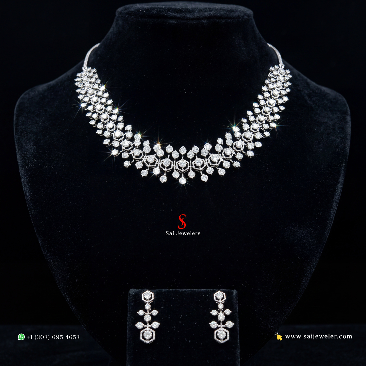 18 KW DIAMOND SET 36.2 GM