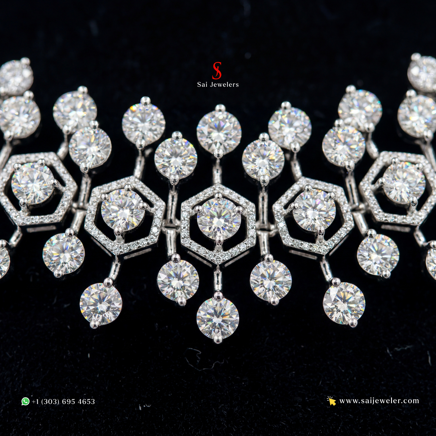 18 KW DIAMOND SET 36.2 GM