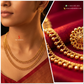 22KT Double Layer Gold Set 20.4gm