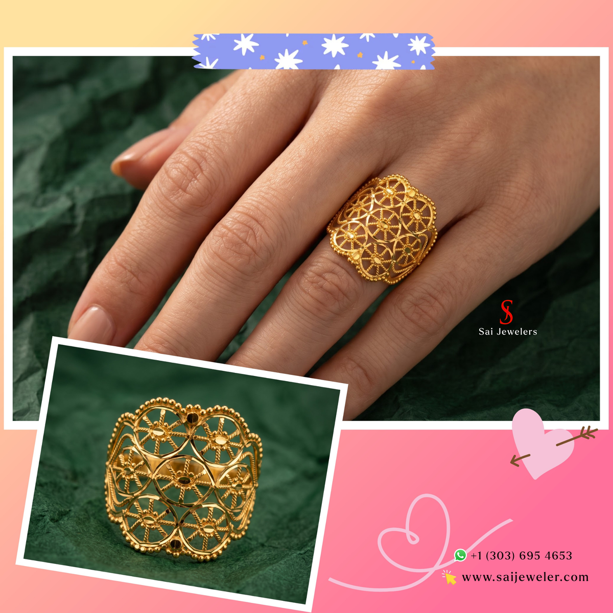 22KT Gold Ring 3.4GM