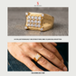 22KT Gold Mens Ring 6.5GM