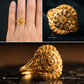 22K Gold Medallion Ring 2.2 GM