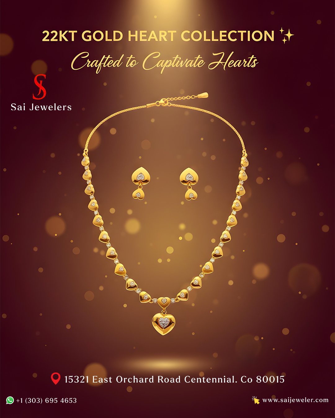 22KT GOLD SET 23.9GM