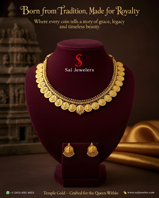 22KT GOLD SET 34.3GM