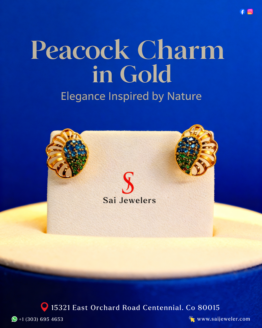 22KT GOLD EARRINGS 3.3 GM