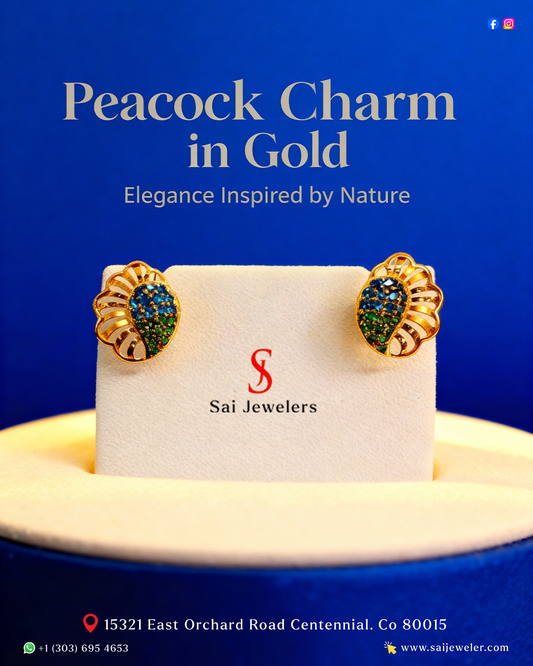 22KT GOLD EARRINGS 3.3 GM