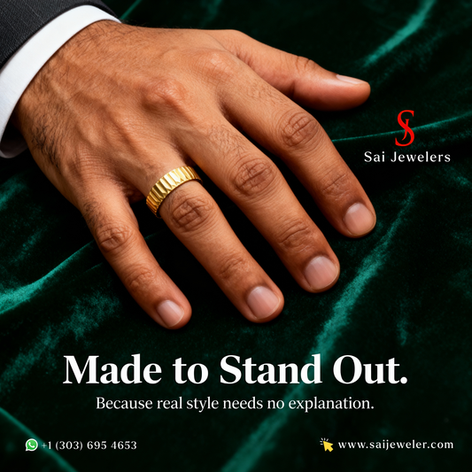 22KT MENS GOLD BAND 4.1GM