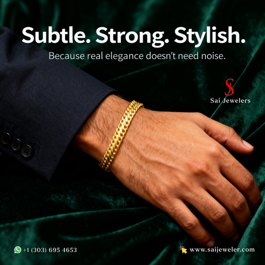 22KT GOLD MENS 9" BRACELET 21.2 GM