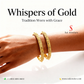 22KT GOLD SET OF 2 BANGLES EACH 21.5GM