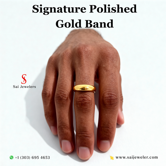 22KT GOLD WEDDING BAND 3.3GM
