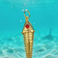 22K GOLD FISH CHARM 6.8 GM