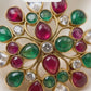 22KT Gold Multistone Ladies Ring 8.1GM