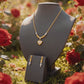 22KT Gold Two Tone Necklace 14.2GM