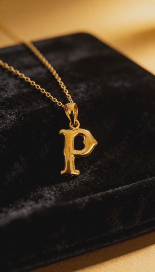 22KT Gold Initials Charm 1.9 GM