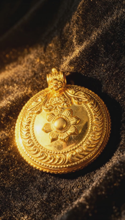 22K GOLD MANGALSUTRA CHARM 1.8 GM