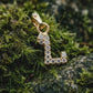 22KT Gold 'L' Initial Charm 0.8 GM