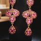 22KT Gold Ruby Earrings 11.1 GM