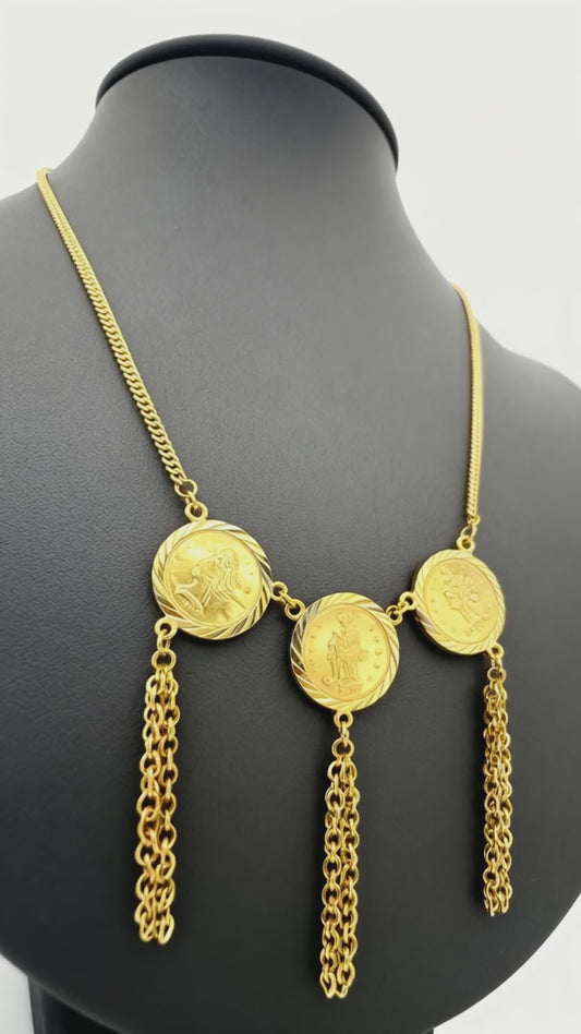 22KT GOLD COIN SET 13.5GM