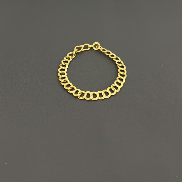 22KT GOLD BABY BRACLETS 5.3GM