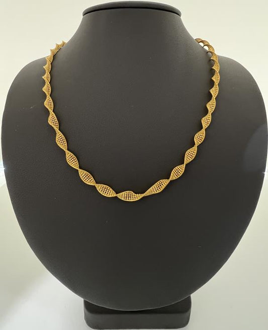 22KT GOLD CHAIN 18" 19.3GM