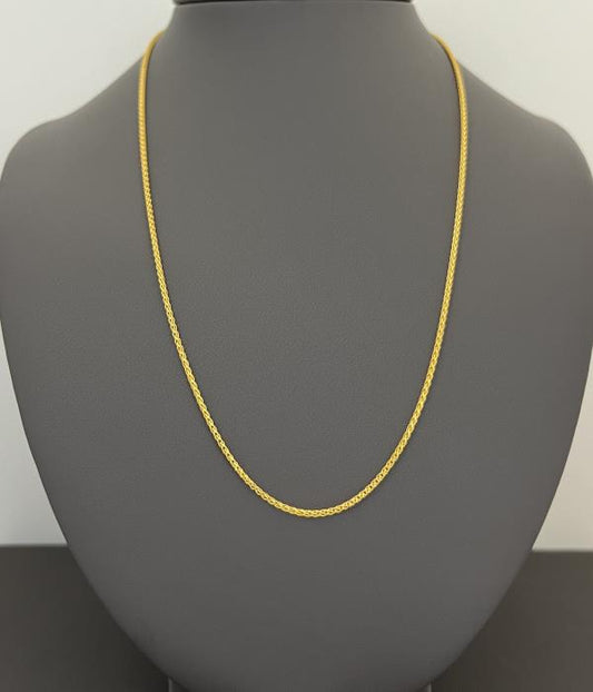 22KT GOLD CHAIN 8GM 18"