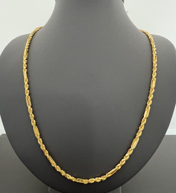 22KT GOLD CHAIN 42.9GM
