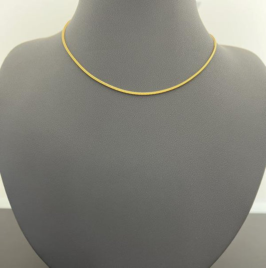 22KT GOLD CHAIN 4.5GM