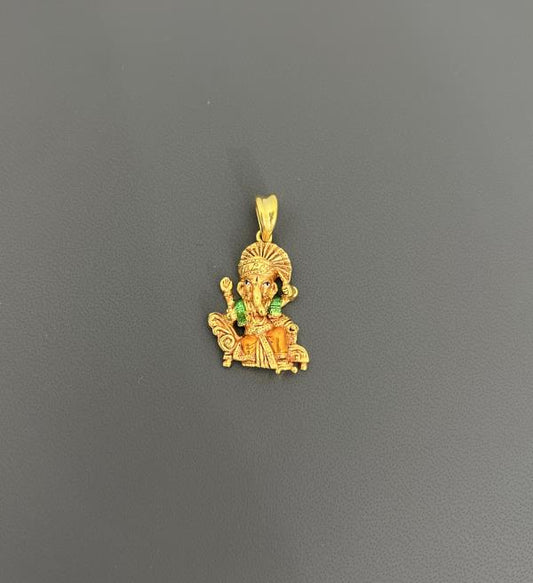 22KT GOLD GANESH CHARM 5.3GM