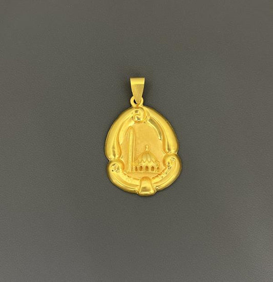 22KT GOLD ALLAH CHARM 6.9GM