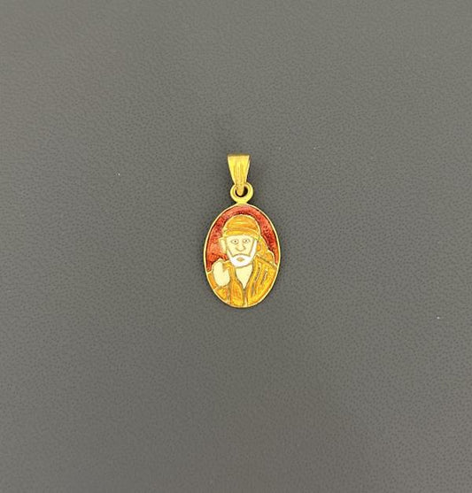 22KT GOLD SAI BABA CHARM 2GM