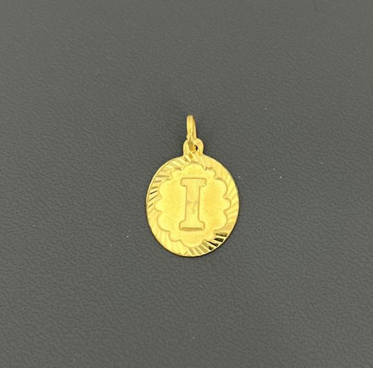 22KT GOLD INITIAL I 1.6GM