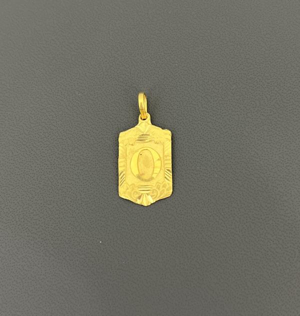 22KT GOLD INITIAL O 1.9GM