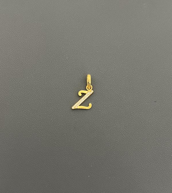 22KT GOLD INITIAL Z 1.9GM