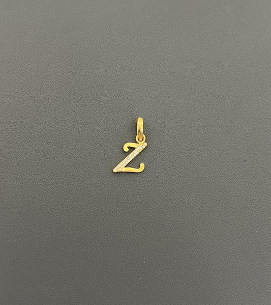 22KT GOLD INITIAL Z 1.9GM