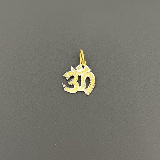 22KT GOLD OM CHARM 2GM