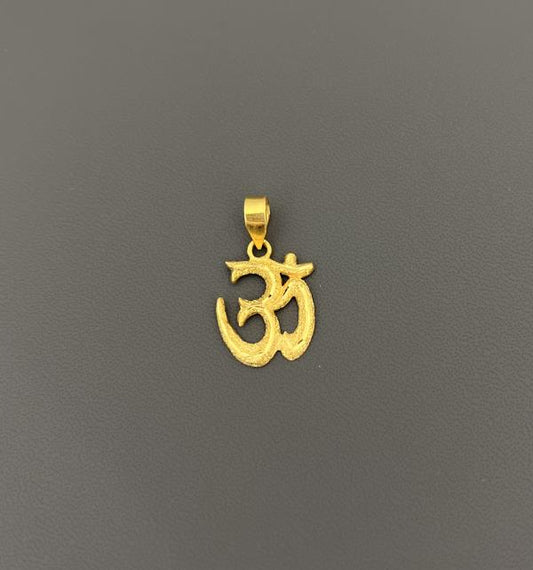 22KT GOLD OM CHARM 3.5GM