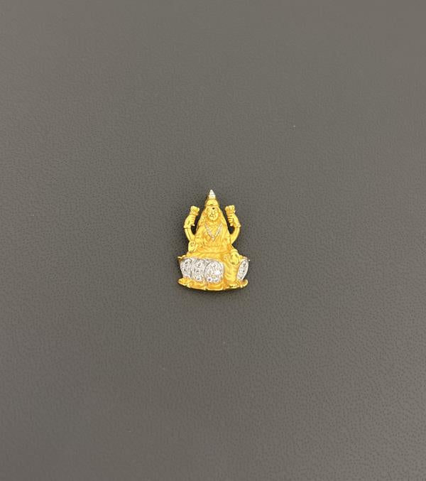 22KT GOLD LAKSHMI CHARM 3.5GM